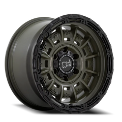 Black Rhino Legion GR 17x9 -12 6x139.7mm 106.1mm Olive Drab Green Black Lip