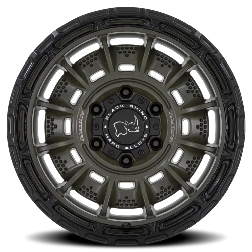 Black Rhino Legion GR 20x10 -18 8x170mm 125.1mm Olive Drab Green Black Lip