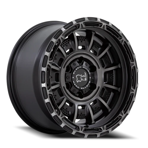Black Rhino Legion MB 20x10 -18 6x135mm 87.1mm Matte Black Gray Tint
