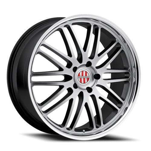Victor Equipment Lemans SL 20x11 +36 5x130mm 71.6mm Hyper Silver Mirror Cut Lip