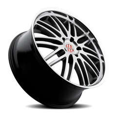 Victor Equipment Lemans SL 18x11 +36 5x130mm 71.6mm Hyper Silver Mirror Cut Lip