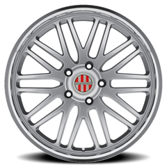 Victor Equipment Lemans SL 18x11 +36 5x130mm 71.6mm Hyper Silver Mirror Cut Lip