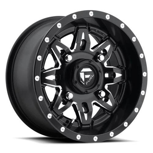 Fuel Lethal UTV D567 15x7 +13 4x156mm 132mm Matte Black Milled