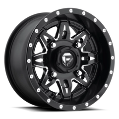 Fuel Lethal UTV D567 15x7 +13 4x156mm 132mm Matte Black Milled