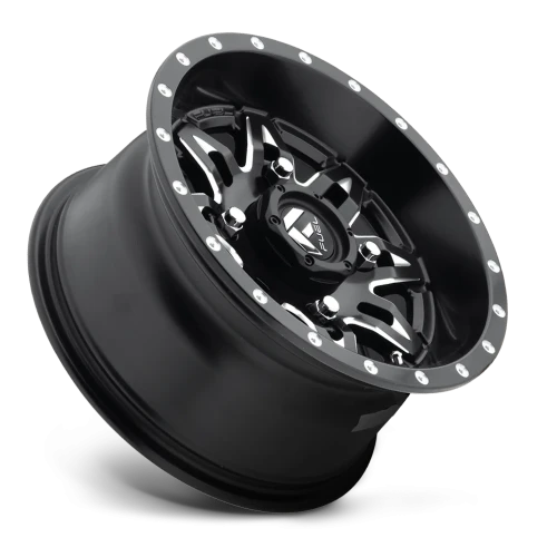 Fuel Lethal UTV D567 15x7 +13 4x156mm 132mm Matte Black Milled