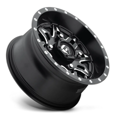 Fuel Lethal UTV D567 15x7 +13 4x156mm 132mm Matte Black Milled