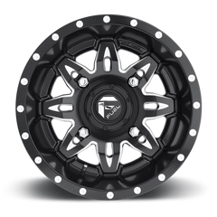 Fuel Lethal UTV D567 14x7 +13 4x156mm 132mm Matte Black Milled