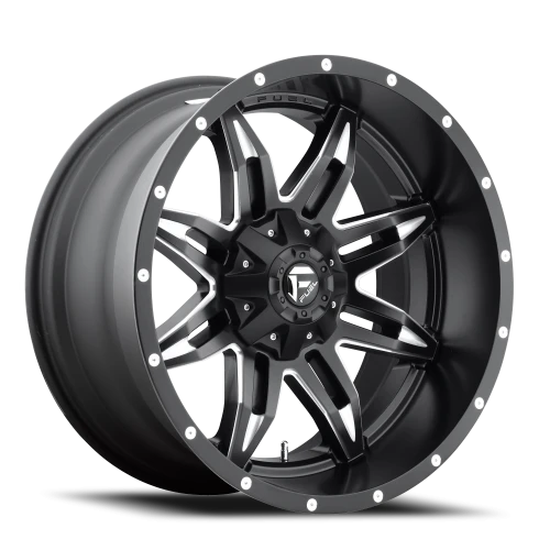 Fuel Lethal D567 17x9 -12 5x127mm 87.1mm Matte Black Milled