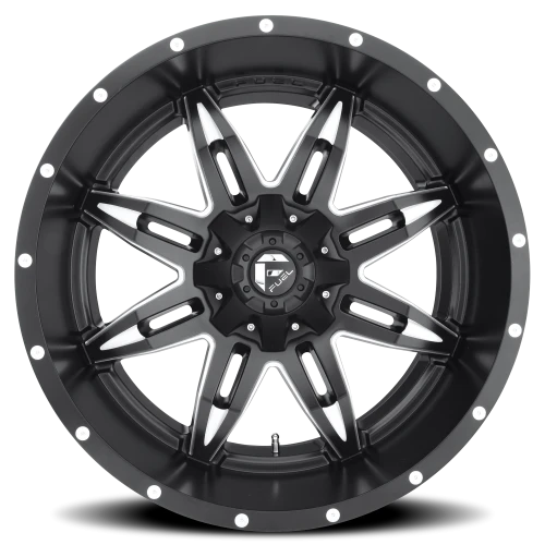 Fuel Lethal D567 18x9 +1 6x135mm 106.4mm Matte Black Milled