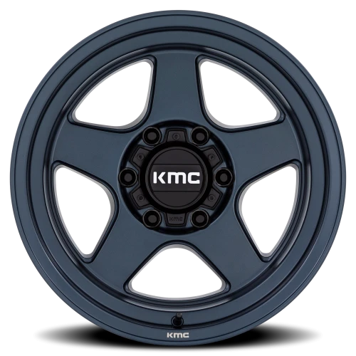 KMC Lobo KM728 BLU 17x8.5 +18 6x114.3mm 66.06mm Metallic Blue