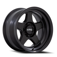 KMC Lobo KM728 MB 17x8.5 -10 6x120mm 66.9mm Matte Black