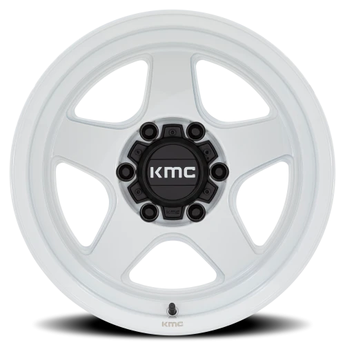 KMC Lobo KM728 WH 17x9 -38 5x127mm 71.5mm Gloss White