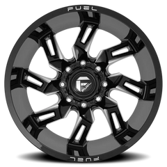 Fuel Lockdown D747 20x10 -18 6x135mm 87.1mm Gloss Black Milled