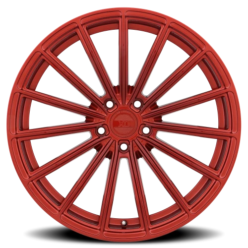 XO Luxury London RD 22x10.5 +20 5x112mm 66.6mm Candy Red