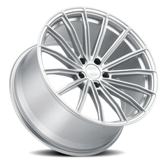 XO Luxury London SL 22x10.5 +20 5x115mm 71.5mm Silver Brushed Face