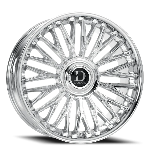 Dolce Luxury Lusso C 24x10 +25 6x135mm 106.2mm Chrome