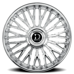 Dolce Luxury Lusso C 24x10 +25 6x135mm 106.2mm Chrome