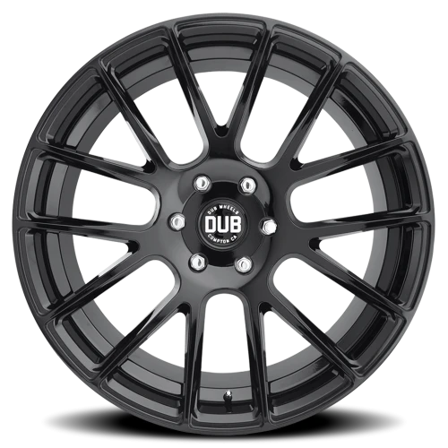 DUB Luxe S205 22x9.5 +20 6x139.7mm 78.1mm Gloss Black