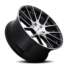 DUB Luxe S206 22x9.5 +30 6x139.7mm 78.1mm Gloss Black Brushed