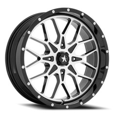 MSA Portal M45 GBM 22x7 +0 4x156mm 115.1mm Gloss Black Machined
