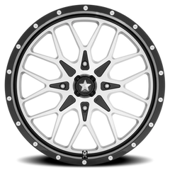 MSA Portal M45 GBM 18x7 +0 4x110mm 86mm Gloss Black Machined