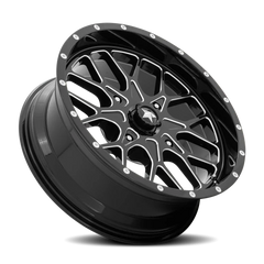 MSA Portal M45 GB-M 22x7 +0 4x156mm 115.1mm Gloss Black Milled