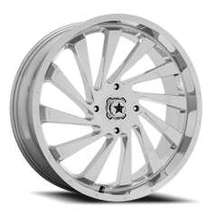 MSA Blade M46 CH 18x7 +0 4x137mm 112mm Chrome