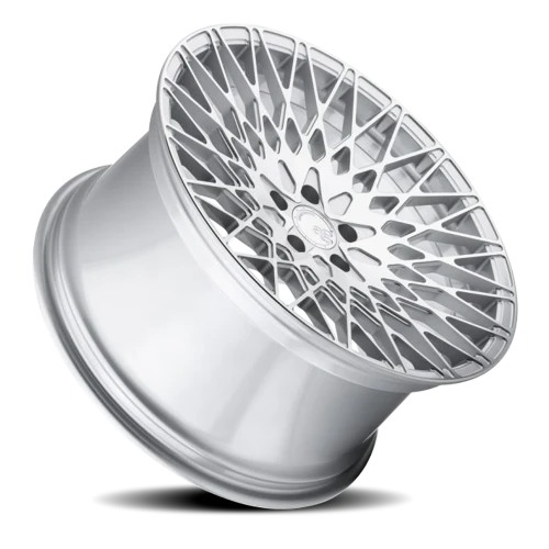 Avant Garde M540 SLM 20x10 +25 5x112mm 66.6mm Silver Machined Spoke Faces