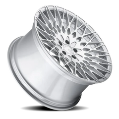 Avant Garde M540 SLM 20x10.5 +27 5x114.3mm 73.1mm Silver Machined Spoke Faces
