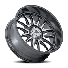 MSA M55 Commander UTV AD 20x7 +0 5x114.3mm 72.56mm Platinum Machined Face