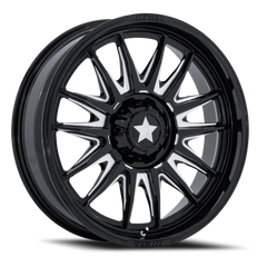 MSA M55 Commander UTV BE 24x7 +0 5x114.3mm 72.56mm Gloss Black Milled