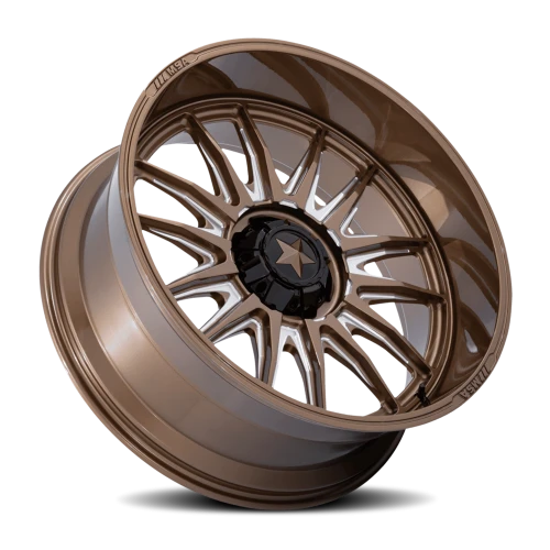 MSA M55 Commander UTV ZE 22x7 +0 5x114.3mm 72.56mm Gloss Bronze Milled