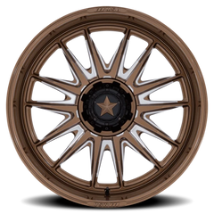 MSA M55 Commander UTV ZE 15x7 +10 4x137mm 110.1mm Gloss Bronze Milled