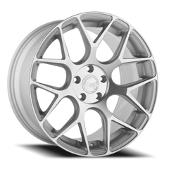 Avant Garde M590 19x9.5 +33 5x120mm 72.56mm Silver Machined Spoke Faces