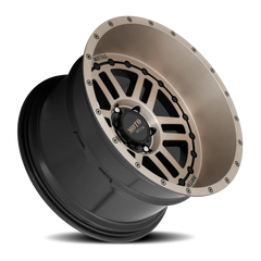 Moto Metal MO800 Deep Six BRZ 20x12 -44 5x127mm 71.5mm Satin Black Bronze Tint