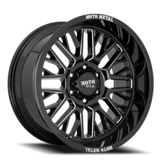 Moto Metal MO802 GB 20x9 +18 5x150mm 110.1mm Gloss Black Milled