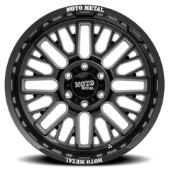Moto Metal MO802 GB 20x10 -18 6x135mm 87.1mm Gloss Black Milled
