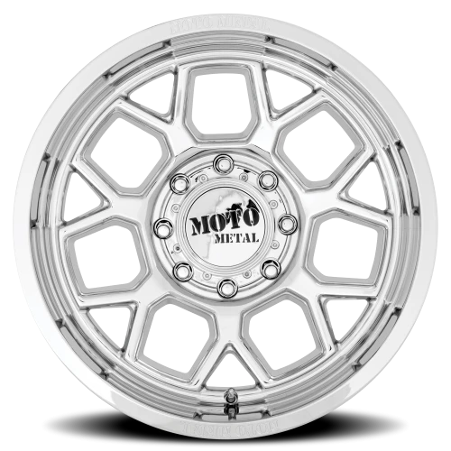 Moto Metal MO803 Banshee CH 20x10 -18 6x135mm 87.1mm Chrome