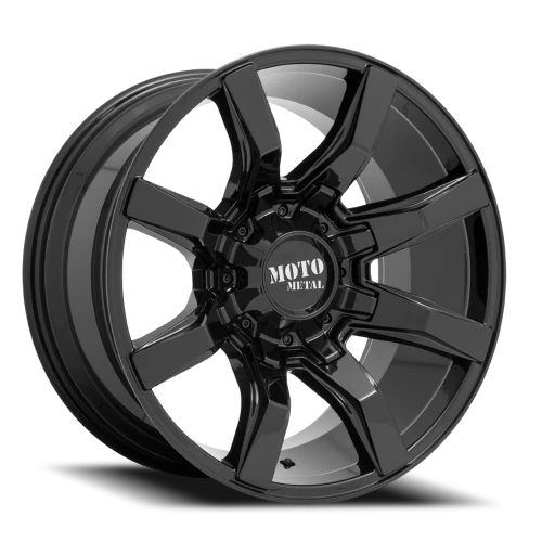 Moto Metal MO804 Spider GB 20x10 -18 6x135mm 106.1mm Gloss Black