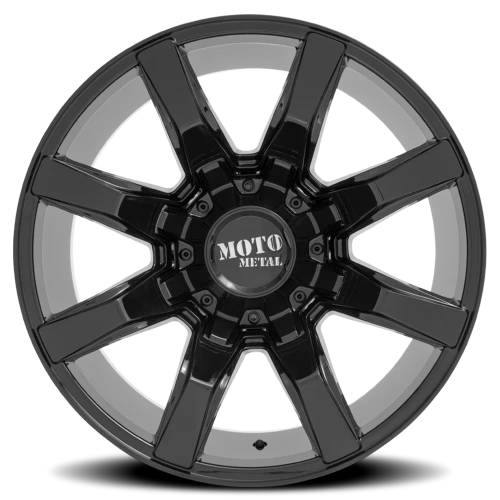 Moto Metal MO804 Spider GB 20x9 +18 6x120mm 78.1mm Gloss Black