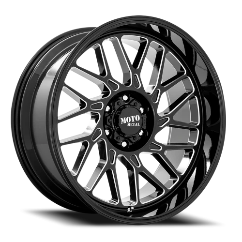 Moto Metal MO805 GB-M 22x10 -18 5x127mm 71.5mm Gloss Black Milled