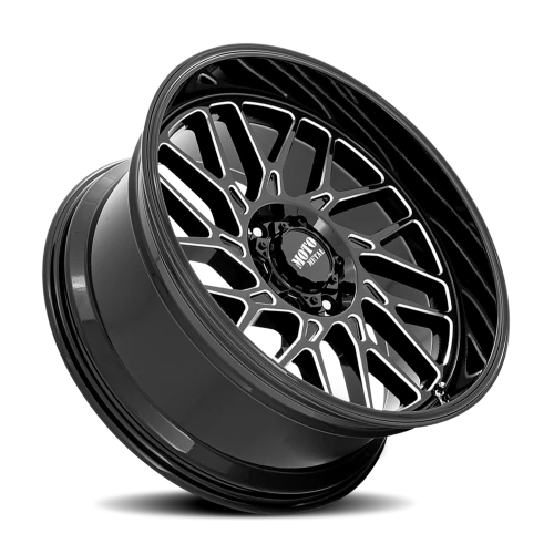 Moto Metal MO805 GB-M 22x10 -18 8x170mm 125.1mm Gloss Black Milled