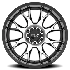 Moto Metal MO806 GBM 20x9 +0 6x139.7mm 106.1mm Gloss Black Machined