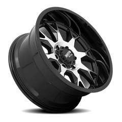 Moto Metal MO806 GBM 20x10 -18 8x180mm 124.2mm Gloss Black Machined