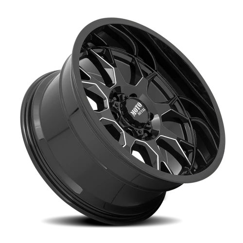 Moto Metal MO806 GB-M 20x10 -18 6x139.7mm 106.1mm Gloss Black Milled