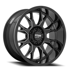 Moto Metal MO806 GB-M 20x10 -18 8x165.1mm 125.1mm Gloss Black Milled