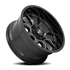 Moto Metal MO806 GB-M 20x10 -18 8x180mm 124.2mm Gloss Black Milled
