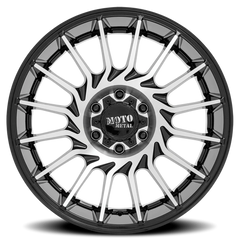Moto Metal MO807 GBM 22x10 -18 5x127mm 71.5mm Gloss Black Machined