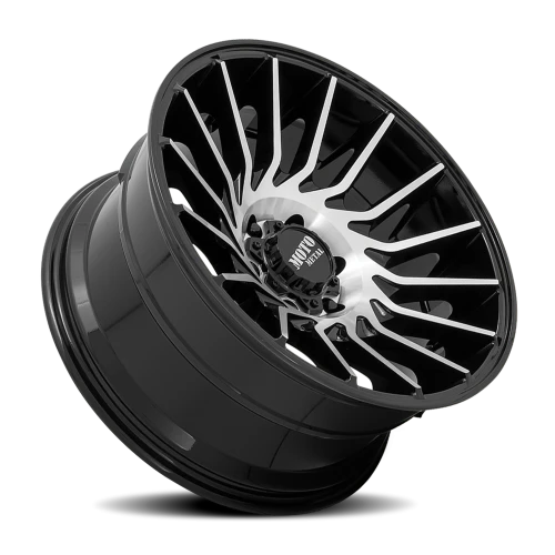 Moto Metal MO807 GBM 22x12 -44 6x135mm 87.1mm Gloss Black Machined