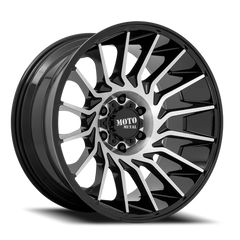 Moto Metal MO807 GBM 20x10 -18 8x165.1mm 125.1mm Gloss Black Machined